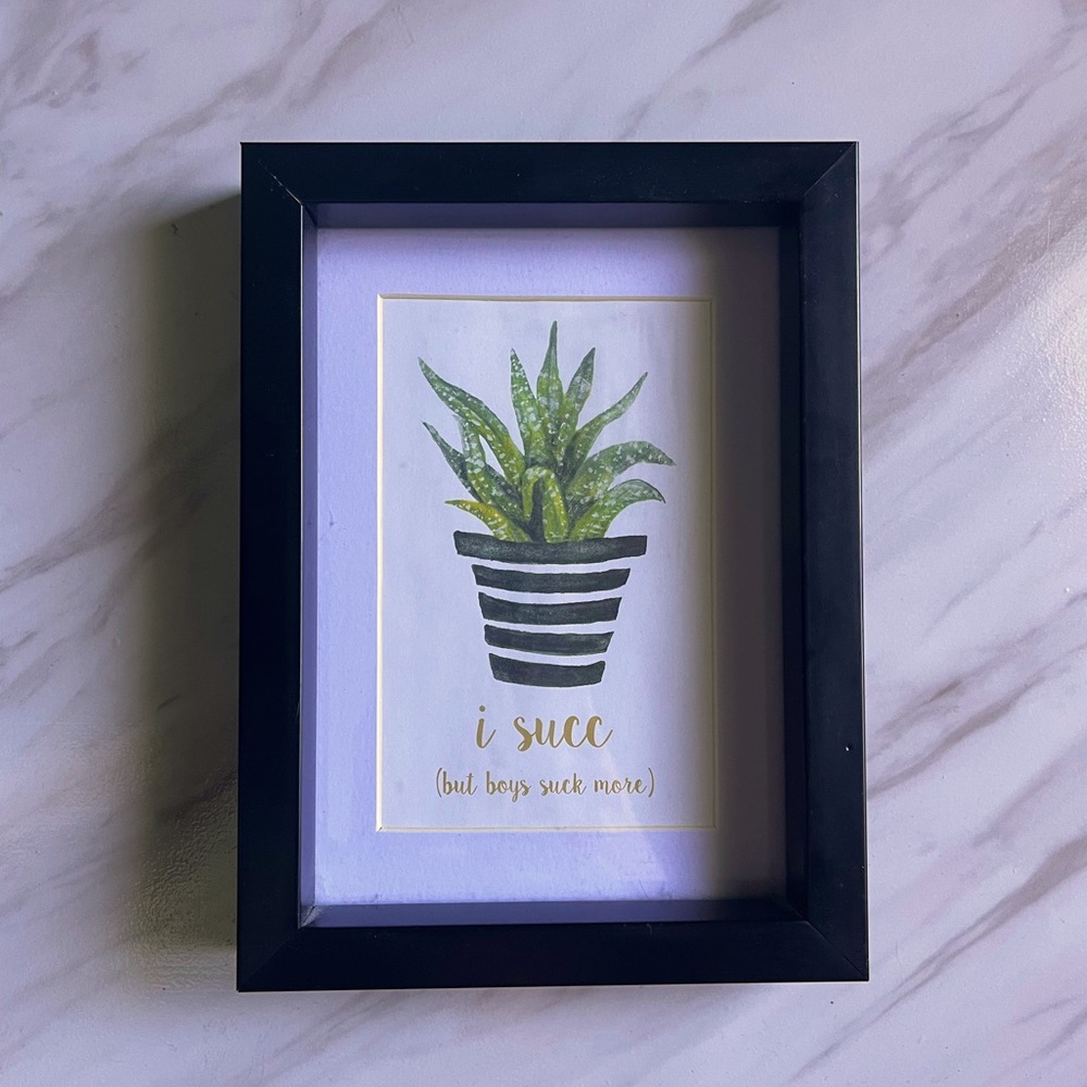 LIMITED Screen Print - Mounted & Framed Artwork 6x8